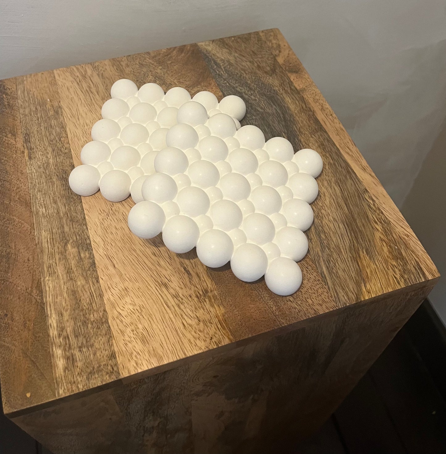 Bubble Candle Tray/Coaster