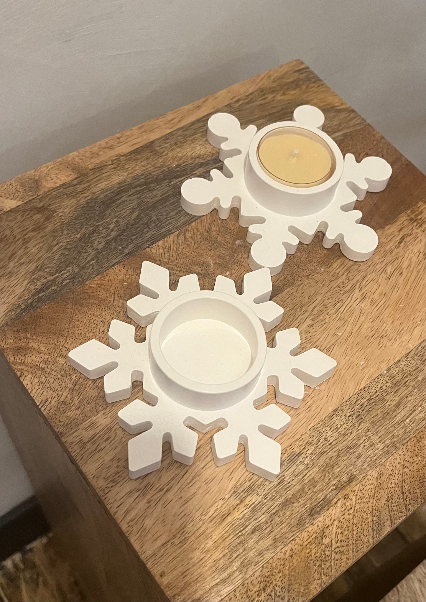 Snowflake Tealight Holder