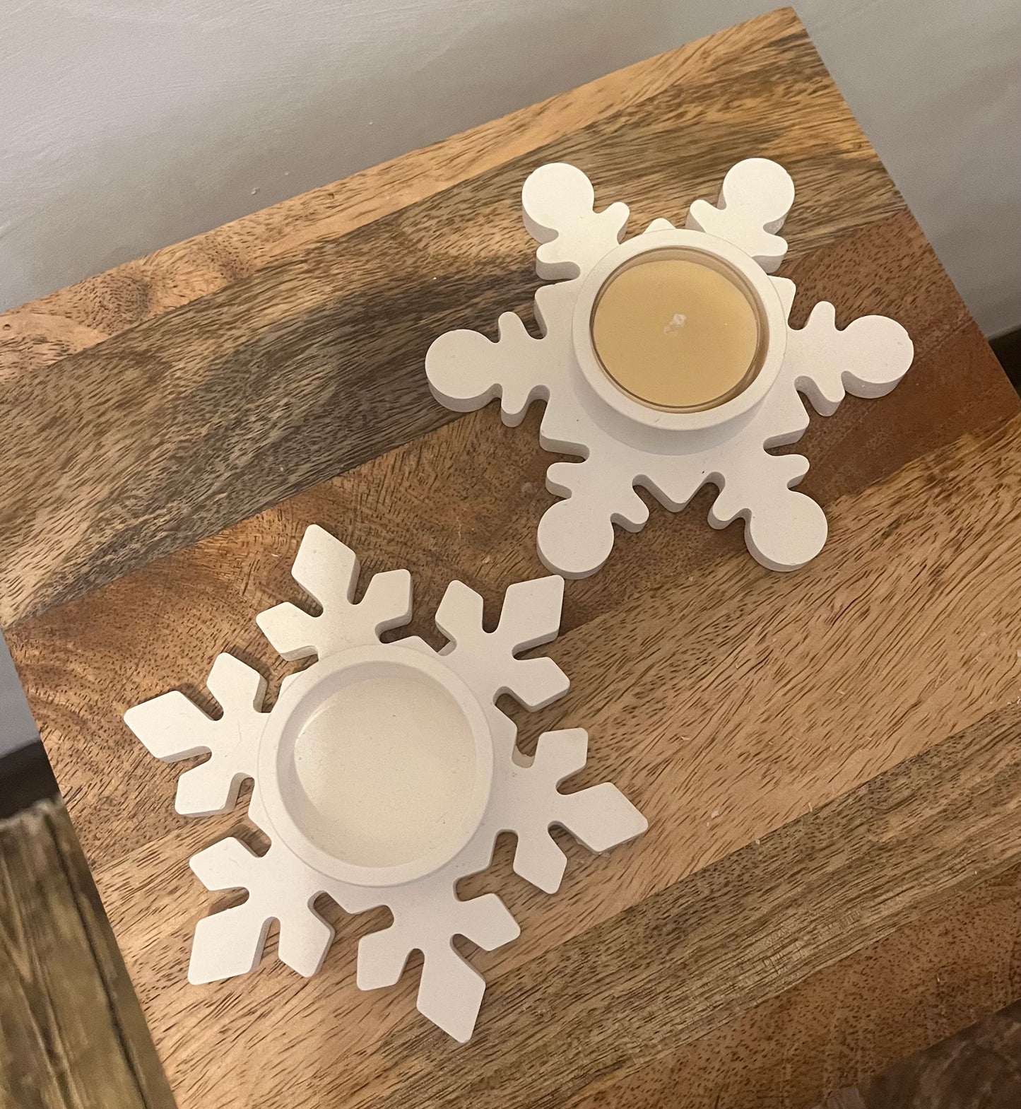 Snowflake Tealight Holder