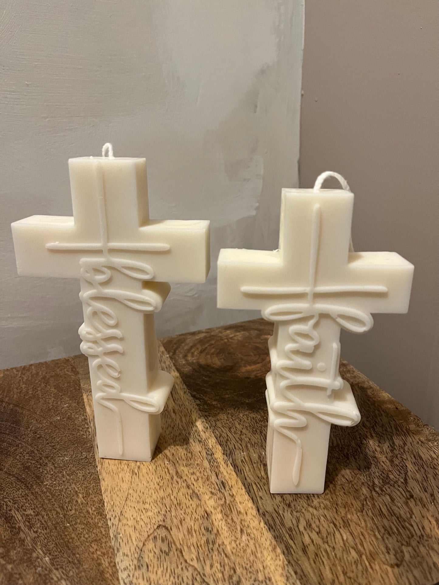 Faith and Blessed candle