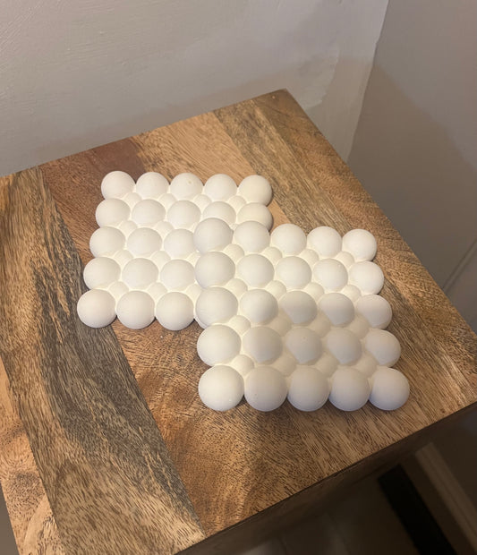 Bubble Candle Tray/Coaster