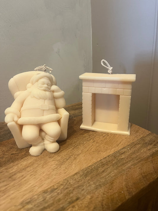 Snoozing Santa